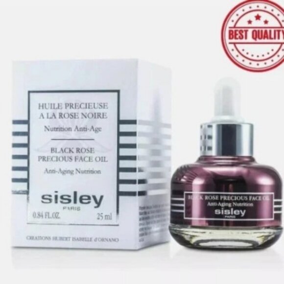 Sisley Black Rose Precious Face Oil Anti-Aging Nutrition 0.84oz./25ml - Picture 3 of 3